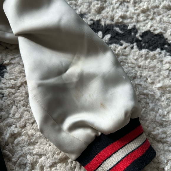 Reversible Disney x Coach Mickey Mouse Satin Varsity Jacket size S - Picture 4 of 8